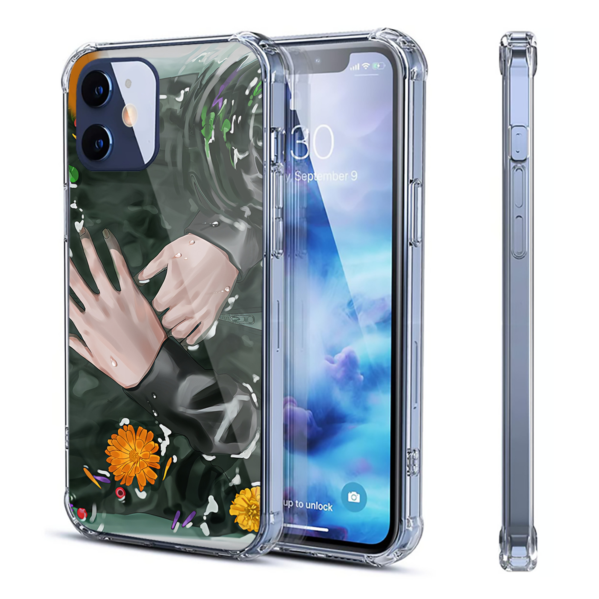 （画像用） SPY×FAMILY间谍家家酒 【iPhone 12シリーズ対応】透明スマホケース（クリアソフトケース）